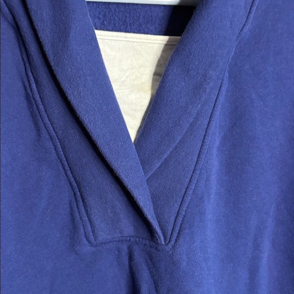 Vibrant Blue Collar Sweater / Sweatshirt - Picture 3 of 6